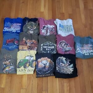 Southern Boy Co. Boys Size Large T-shirts